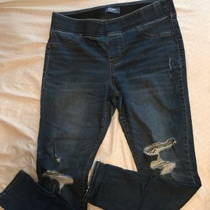 Old Navy Rock Star Ripped Jeggings